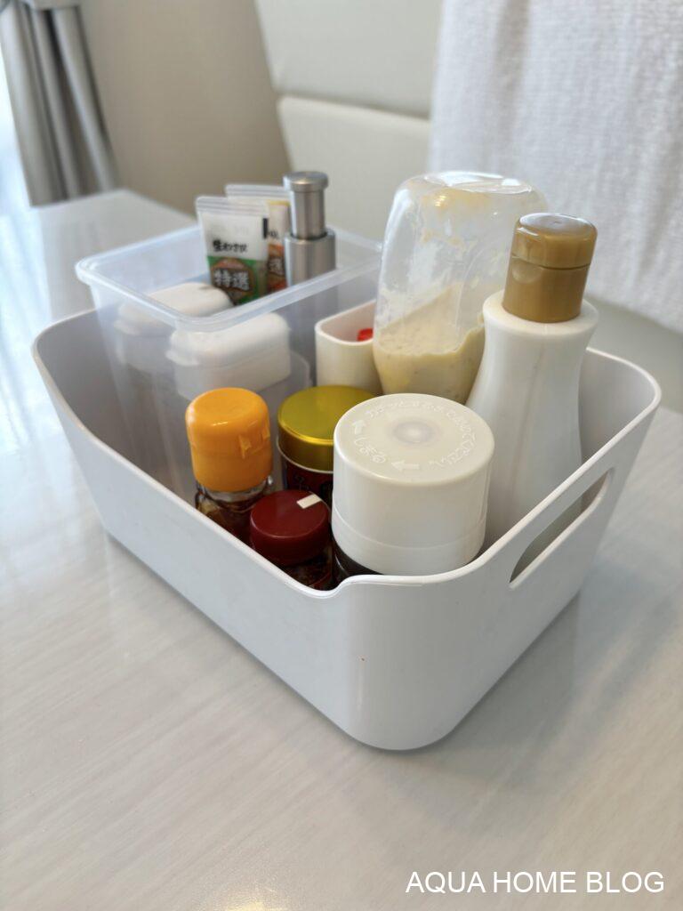 AQUAの調味料ボックス